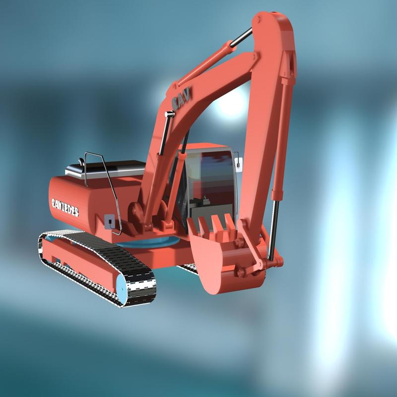 ELEVATOR EXCAVATOR CAR VEHICLE TRACTOR J EXCAVATOR CAROLA CRANE TRUCK TRAILER CHAIN HOOK