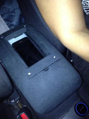 iPhone 5 Armrest Dock for Scion TC