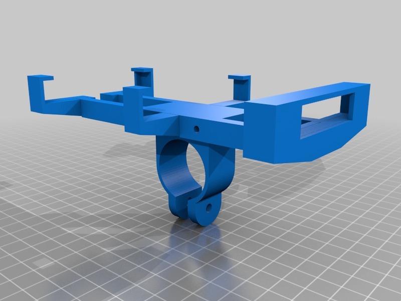 Customizable phone holder on bike