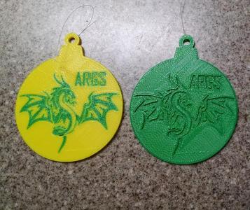 Appomattox Regional Governor's School Flat Ornament