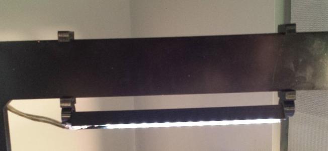 Light Strip holder for Prusa i3