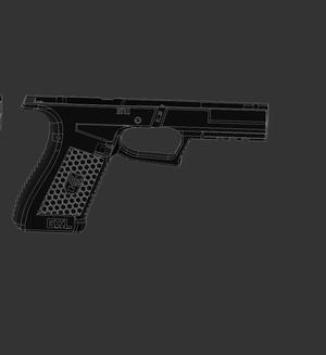 BETA DD17.2 GLX Crusher Airsoft G17 frame