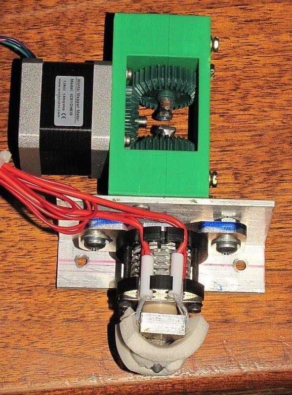 SnakeBite extruder for 3mm 3D printing filament