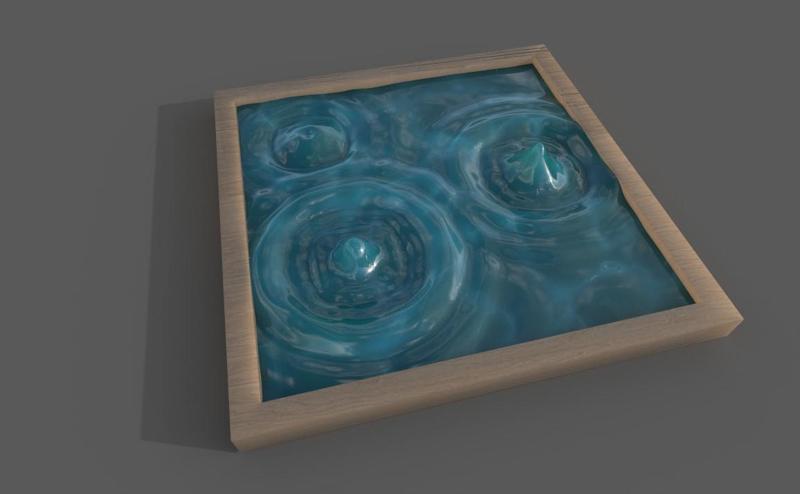 WATER DROP FRAME