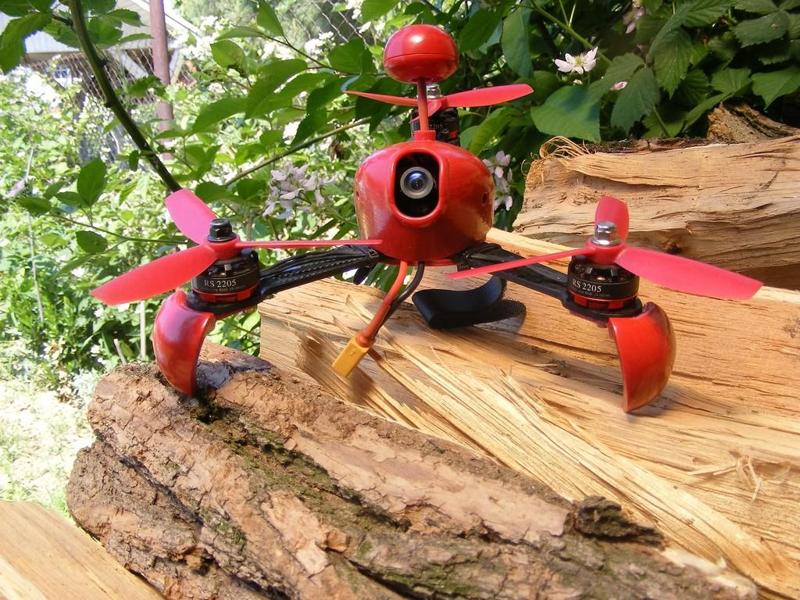 Tricikli  mini  FPV tricopter ZMR250 conversion