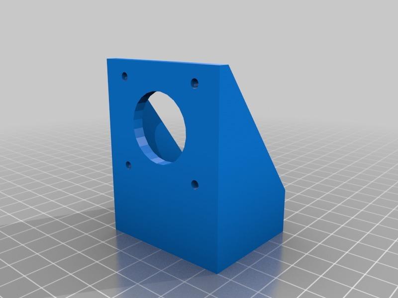 Eventorbot.metric motor mount for  frame 80mm*80mm*3,5mm