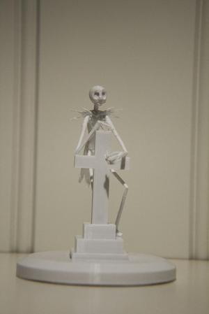 Jack Skellington With Tombstone