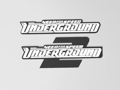 NEED FOR SPEED UNDERGROUND 1 & 2 LOGO