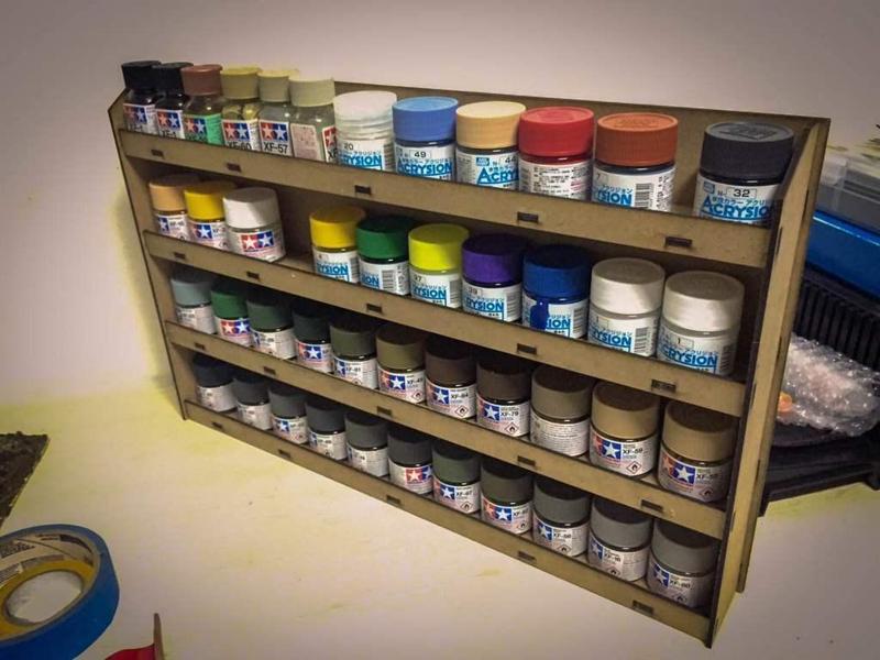 Tamiya shelf - laser cut