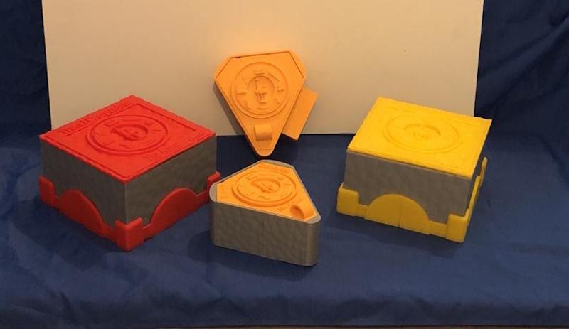 Storage Box Corner for Support and Framing