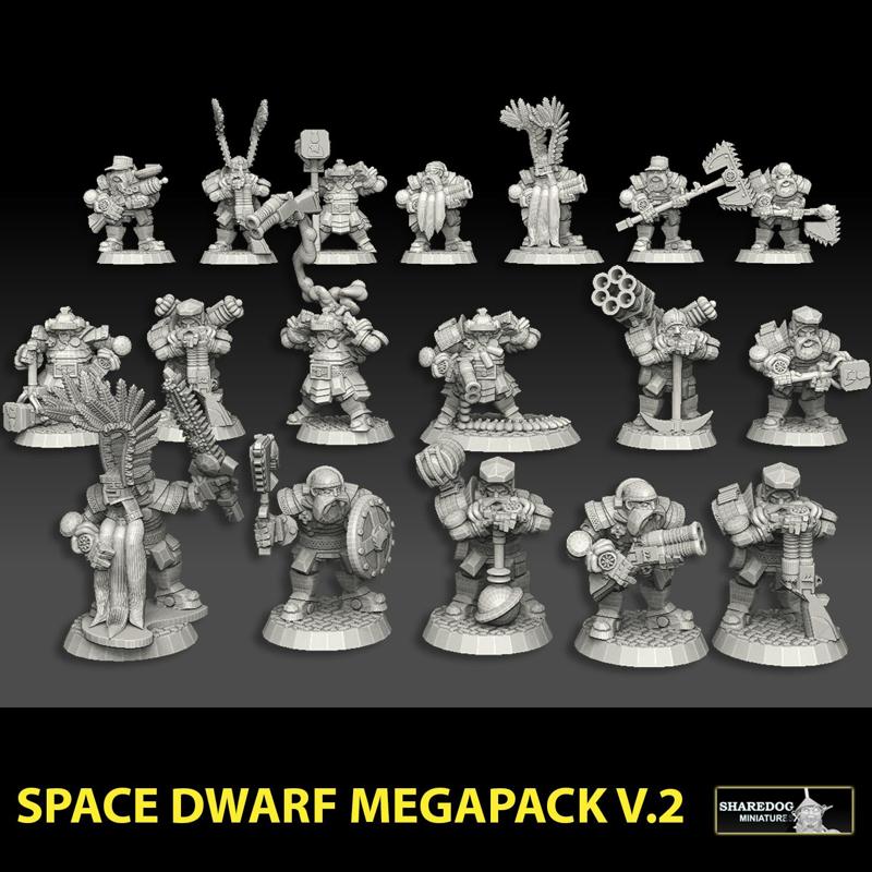 Space Dwarf Megapack Version 2
