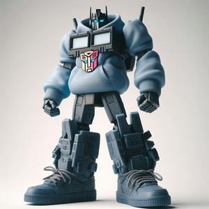 Transformers / urban robot 03 / fan art / art toy / magic makes