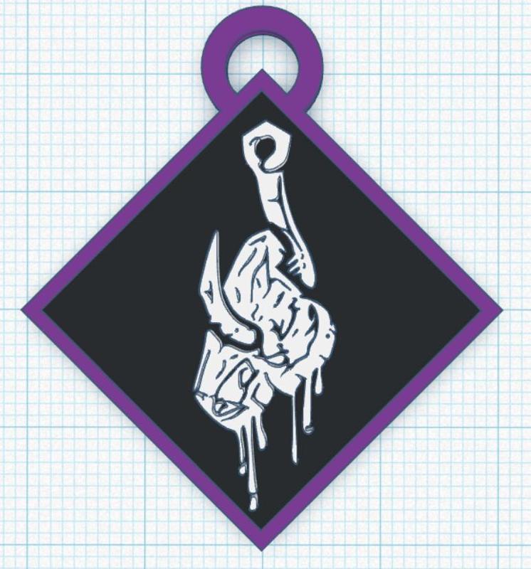 Dead By Daylight Keychain/Keychain - Slippery Meat