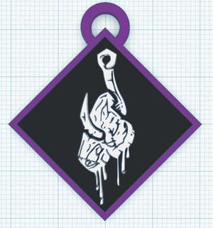 Dead By Daylight Keychain/Keychain - Slippery Meat
