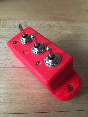 Mini Switch Panel 3 Way with LED's