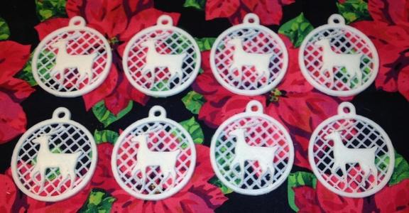 Reindeer ornament