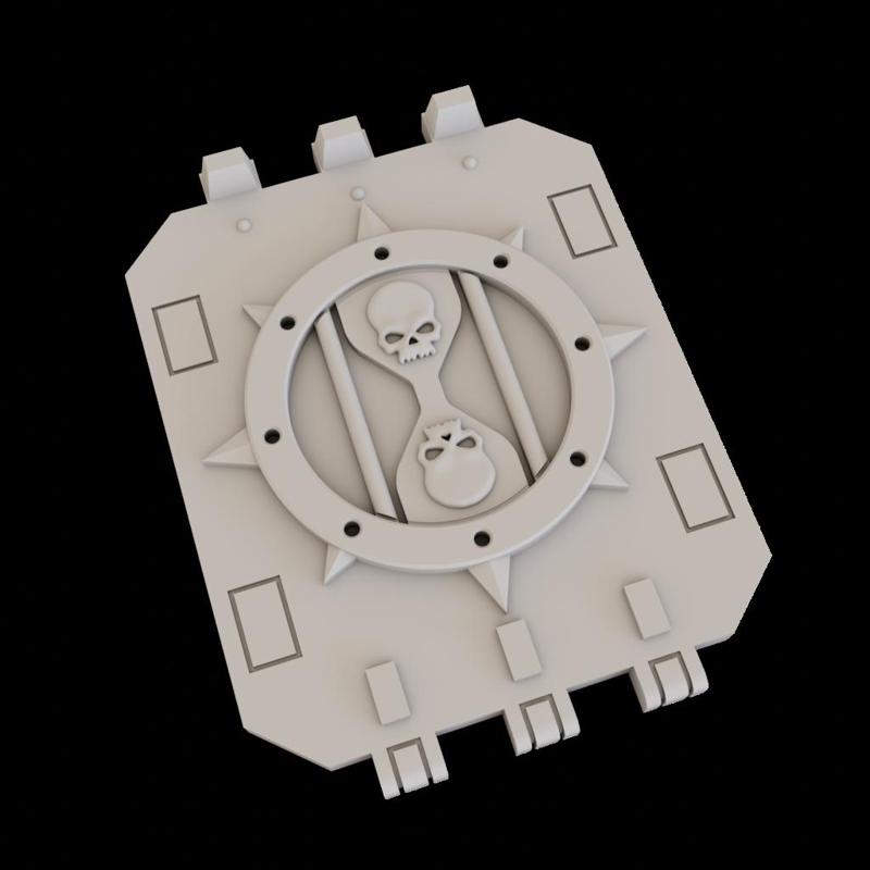 Land Raider or Spartan door (Dark Angels - Dreadwing)