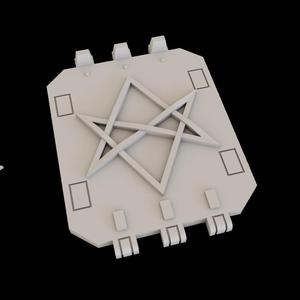 Land Raider or Spartan door (Dark Angels - Hexagrammaton)