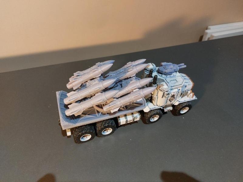 Taurox Truck Manticore Multiple Launch Rocket System