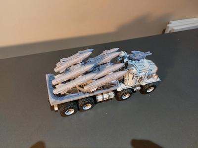 Taurox Truck Manticore Multiple Launch Rocket System