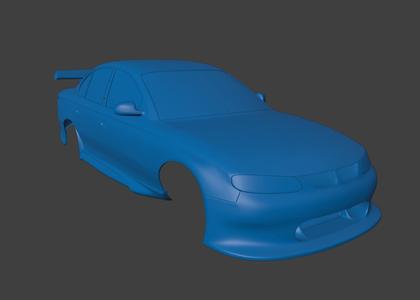 RC BODY 1997 VT COMMODORE Race BodyKit 1/10 3D PRINT STL