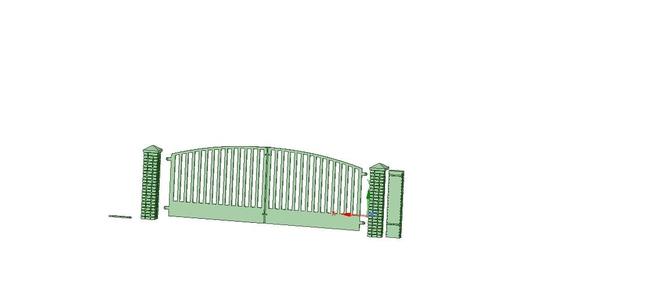 Entry gate, rc truck, 1/14,parcur