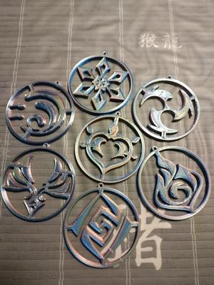 Genshin Impact tree ornaments