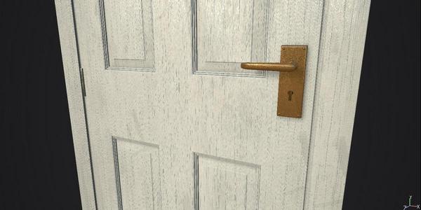 Bedroom Door 3D Model