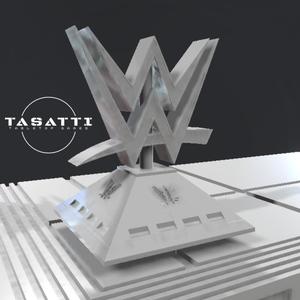 WWE RAW Stage Mounted Logo (2014-2018) Mattel Compatible