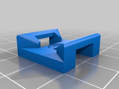 Cable tie fix screw