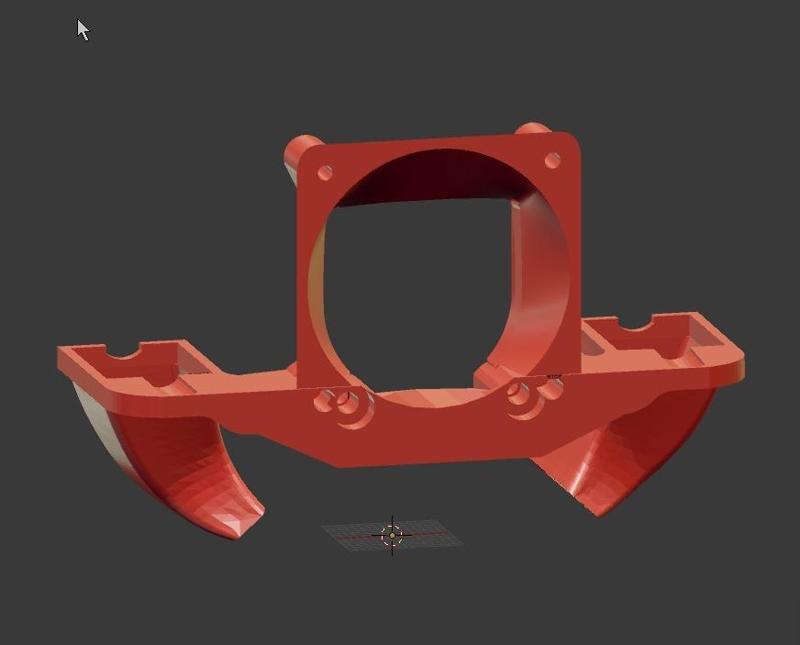 Tevo Tarantula / Chimera Dual Extruder / Dual Blower + 40mm Fan