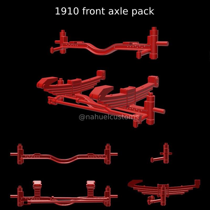 1910 front axle pack