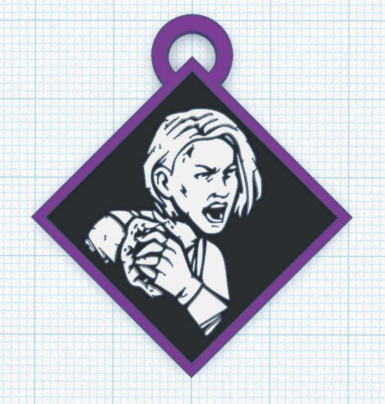 Keychain Dead By Daylight - Resurgence