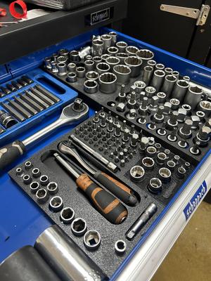 4-pack ratchet socket and tool organizers