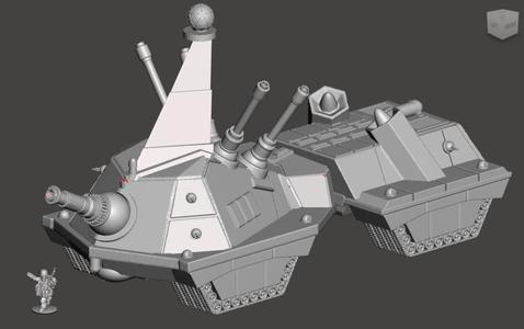 1-100 Mk III Super Heavy Cybertank