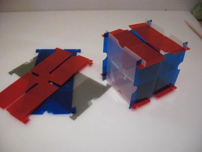 Cuburr - A Flexible Burr Puzzle