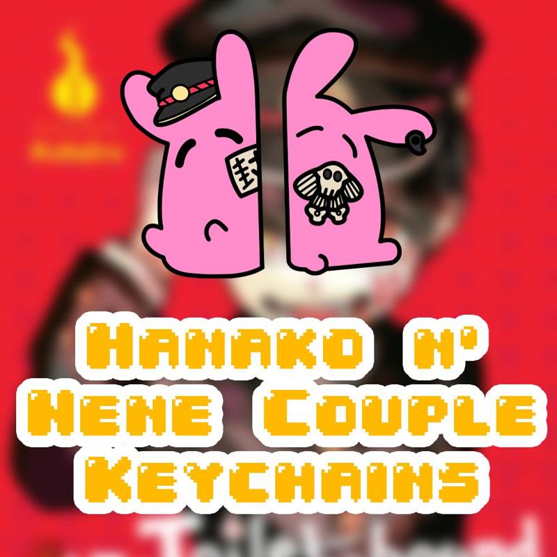 Hanako Couple Keychains (Jibaku Shōnen Hanako-kun)