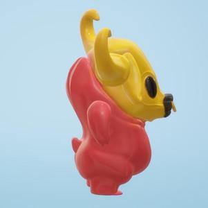 Standing bull