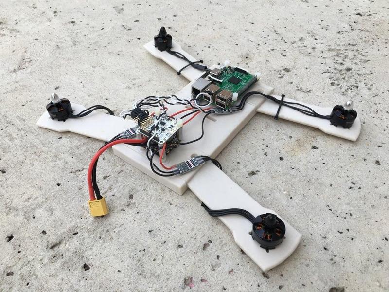 Raspberry Pi Drone (NIACAM: TXSEF 2016-2017)