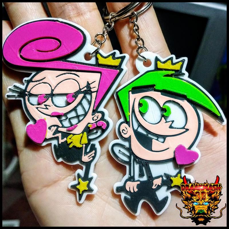 The Magic Godfathers Keychain