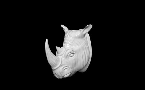 RHINO HEAD STL