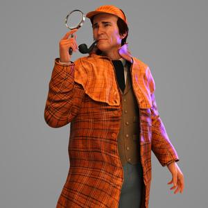 Sherlock Holmes Statuette
