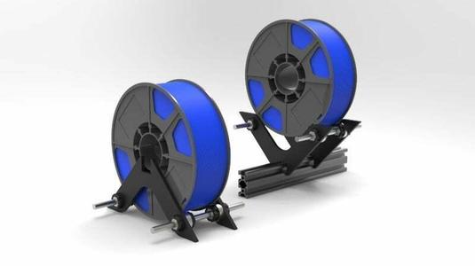 Filament Spool Holder / Filament Spool Holder - 2020 Profile or Tabletop