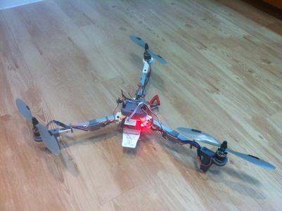 Revision III Tricopter reinforced for 13mm aluminium