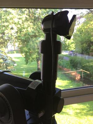 Adaptateur Webcam pour projection oculaire pour téléscope