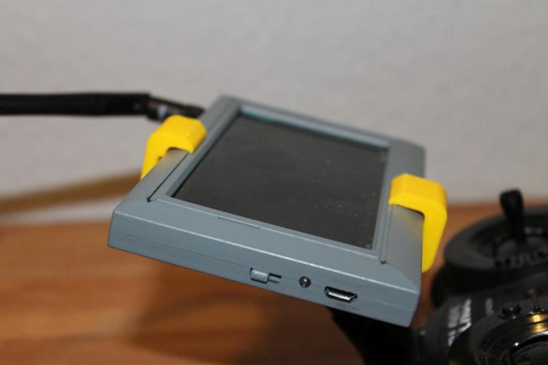 Inductrix FPV Spectum Monitor Mount Tatanis