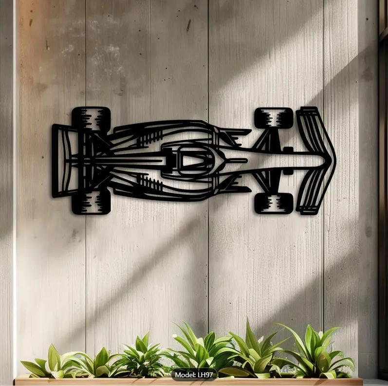 Formule 1 wall decoration
