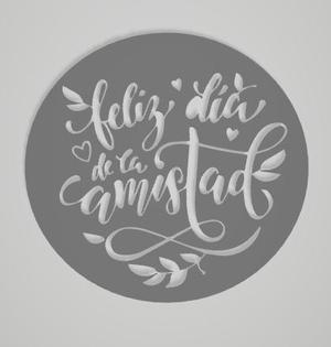 Friendship Day Stencil