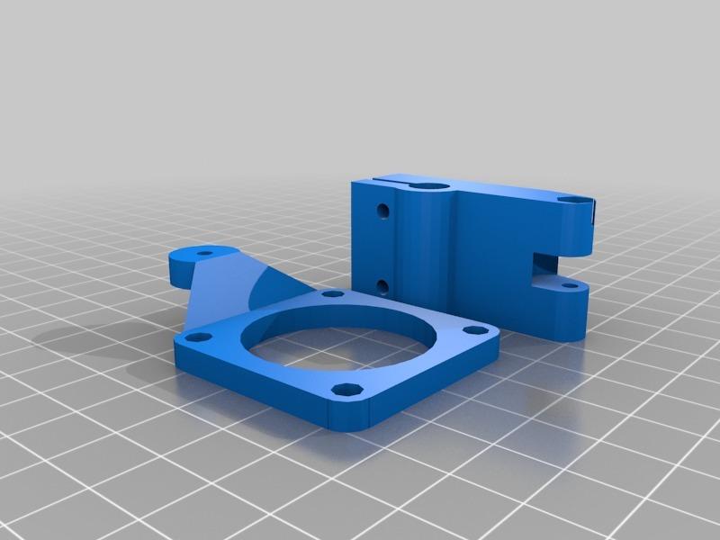 40mm Fan Adjustable Mount for 8mm Rod