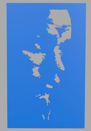 Ragnar Viking Stencil Stencil
